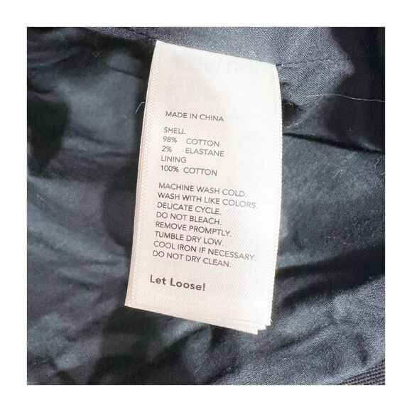 Kate Spade Saturday Black Moto Style Jacket Women's Size Small - Picture 4 of 6